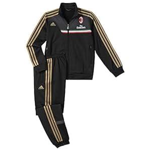 tuta adidas nera e oro